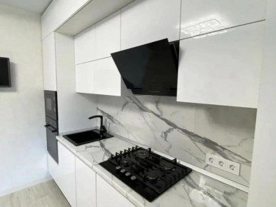 Кухня с фасадами из глянцевой эмали мк-71 - дополнительное фото